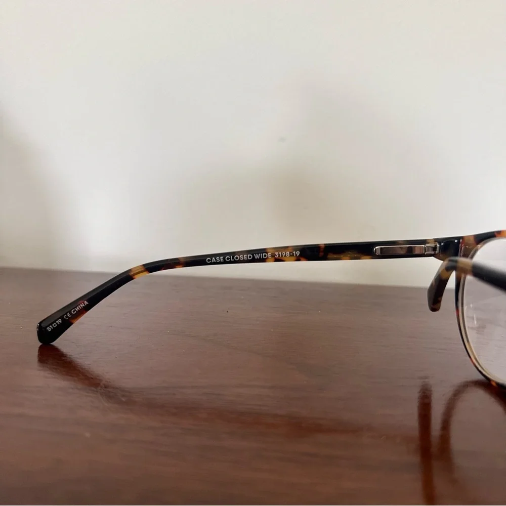 Eyebobs Case Closed Wide 51□19 Round Tortoise Eyeglasses Frames 3198 RX Readers